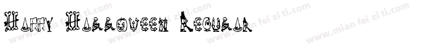 Happy Halloween Regular字体转换